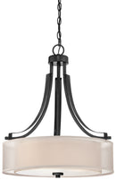 Minka-Lavery - 4104-66 - Three Light Pendant - Parsons Studio - Sand Coal