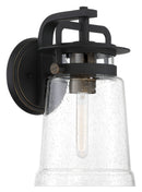 Minka-Lavery - 73141-703 - One Light Outdoor Wall Mount - Maribel Heights - Sand Coal w/Gold Highlights