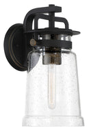 Minka-Lavery - 73142-703 - One Light Outdoor Wall Mount - Maribel Heights - Sand Coal w/Gold Highlights