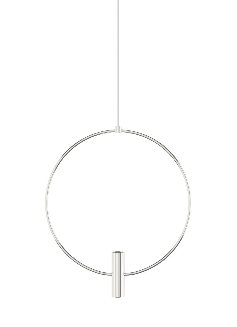 Visual Comfort Modern - 700MOLAY13S-LED930 - LED Pendant - Layla - Satin Nickel