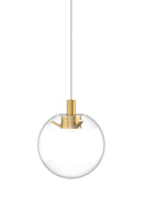 Visual Comfort Modern - 700MOPLNCNB-LED930 - LED Pendant - Palona - Natural Brass