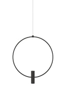 Visual Comfort Modern - 700MPLAY13B-LED930 - LED Pendant - Layla - Nightshade Black