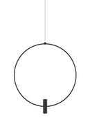 Visual Comfort Modern - 700MPLAY18B-LED930 - LED Pendant - Layla - Nightshade Black