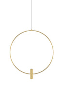 Visual Comfort Modern - 700MPLAY18NB-LED930 - LED Pendant - Layla - Natural Brass