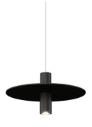 Visual Comfort Modern - 700MPPNTB-LED930 - LED Pendant - Ponte - Nightshade Black