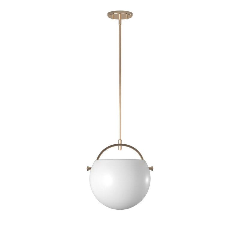 One Light Pendant<br /><span style="color:#4AB0CE;">Entrega: 4-10 dias en USA</span><br /><span style="color:#4AB0CE;font-size:60%;">PREGUNTE POR ENTREGA EN PANAMA</span><br />Collection: Single<br />Finish: Polished Brass