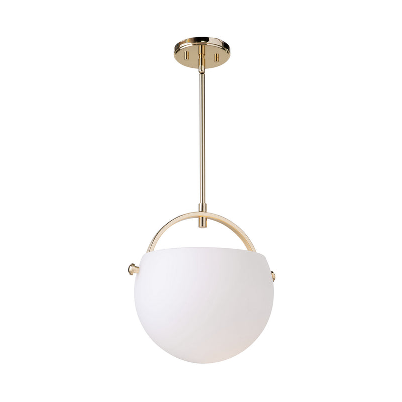 One Light Pendant<br /><span style="color:#4AB0CE;">Entrega: 4-10 dias en USA</span><br /><span style="color:#4AB0CE;font-size:60%;">PREGUNTE POR ENTREGA EN PANAMA</span><br />Collection: Single<br />Finish: Polished Brass