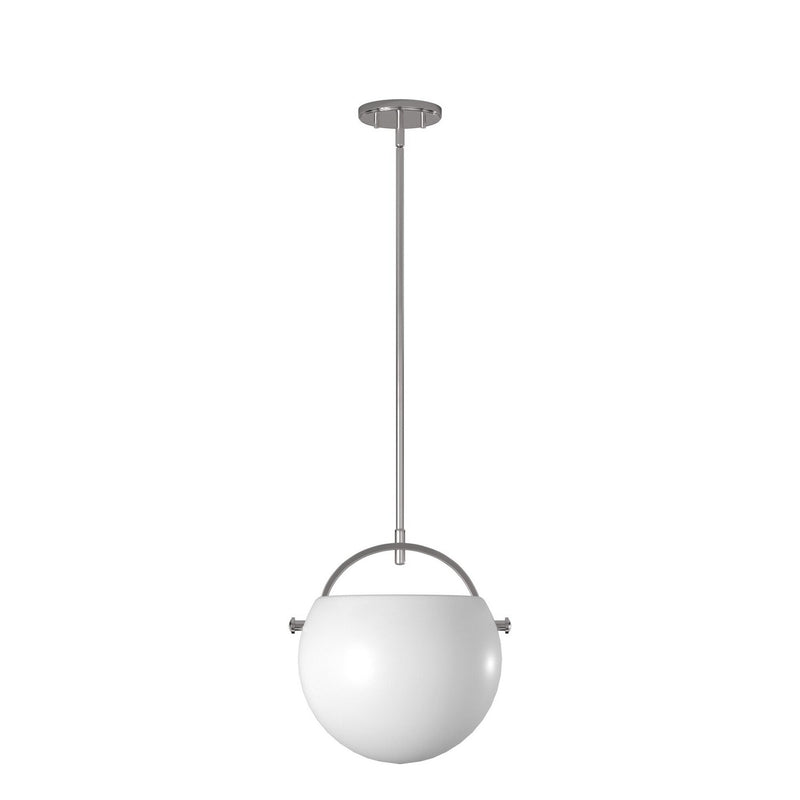 One Light Pendant<br /><span style="color:#4AB0CE;">Entrega: 4-10 dias en USA</span><br /><span style="color:#4AB0CE;font-size:60%;">PREGUNTE POR ENTREGA EN PANAMA</span><br />Collection: Single<br />Finish: Satin Nickel