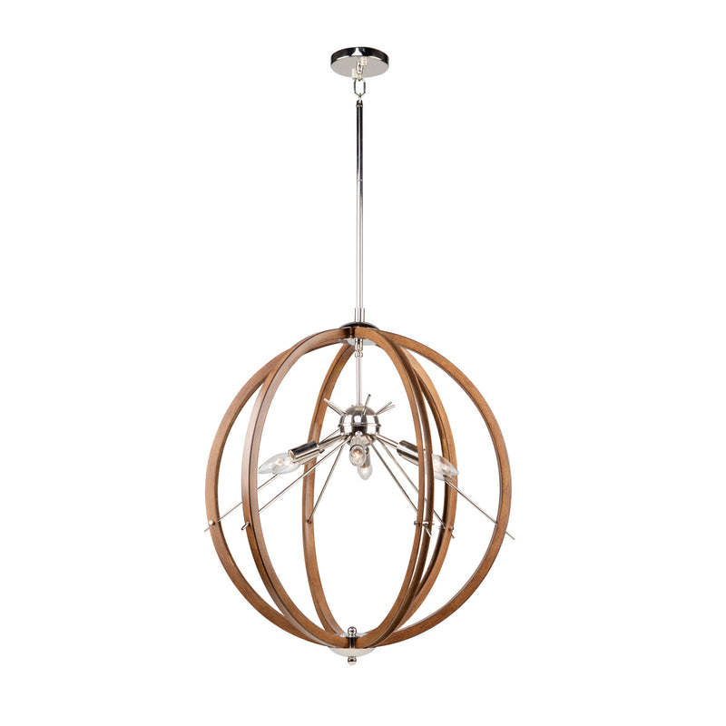 Six Light Semi Flush Mount<br /><span style="color: