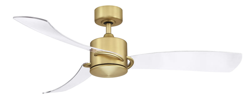 52"Ceiling Fan<br /><span style="color:#4AB0CE;">Entrega: 4-10 dias en USA</span><br /><span style="color:#4AB0CE;font-size:60%;">PREGUNTE POR ENTREGA EN PANAMA</span><br />Collection: SculptAire<br />Finish: Brushed Satin Brass