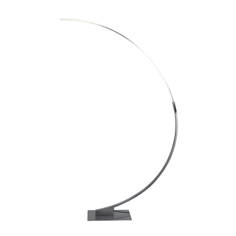 Artcraft Canada - AC7593BG - LED Floor Lamp - Cortina - Brushed Grey