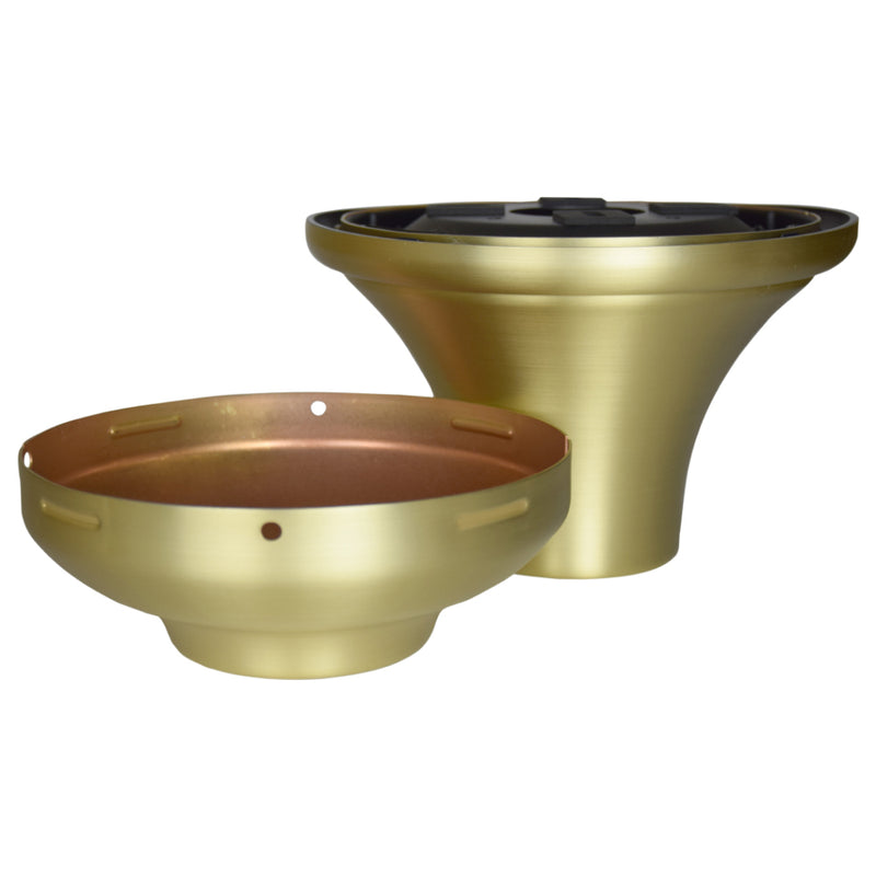 Fanimation - CCK8002BSW - Close to Ceilng Kit - Accessory - Brushed Satin Brass