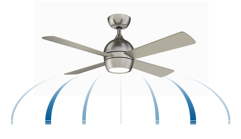 44"Ceiling Fan<br /><span style="color:#4AB0CE;">Entrega: 4-10 dias en USA</span><br /><span style="color:#4AB0CE;font-size:60%;">PREGUNTE POR ENTREGA EN PANAMA</span><br />Collection: Kwad 44<br />Finish: Brushed Nickel
