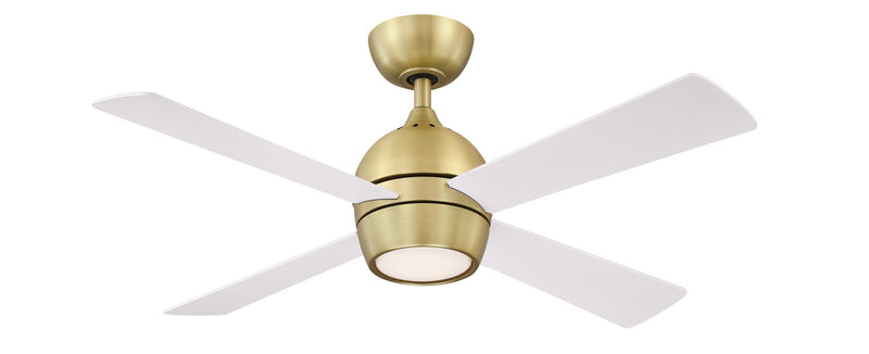 44"Ceiling Fan<br /><span style="color:#4AB0CE;">Entrega: 4-10 dias en USA</span><br /><span style="color:#4AB0CE;font-size:60%;">PREGUNTE POR ENTREGA EN PANAMA</span><br />Collection: Kwad 44<br />Finish: Brushed Satin Brass