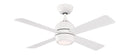 44"Ceiling Fan<br /><span style="color:#4AB0CE;">Entrega: 4-10 dias en USA</span><br /><span style="color:#4AB0CE;font-size:60%;">PREGUNTE POR ENTREGA EN PANAMA</span><br />Collection: Kwad 44<br />Finish: Matte White
