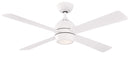 52"Ceiling Fan<br /><span style="color:#4AB0CE;">Entrega: 4-10 dias en USA</span><br /><span style="color:#4AB0CE;font-size:60%;">PREGUNTE POR ENTREGA EN PANAMA</span><br />Collection: Kwad 52<br />Finish: Matte White