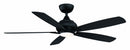 Fanimation - FP8533BL - 52"Ceiling Fan - Doren - Black