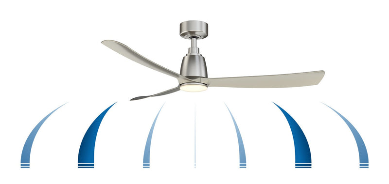 52"Ceiling Fan<br /><span style="color:#4AB0CE;">Entrega: 4-10 dias en USA</span><br /><span style="color:#4AB0CE;font-size:60%;">PREGUNTE POR ENTREGA EN PANAMA</span><br />Collection: Kute 52<br />Finish: Brushed Nickel