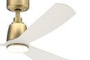 52"Ceiling Fan<br /><span style="color:#4AB0CE;">Entrega: 4-10 dias en USA</span><br /><span style="color:#4AB0CE;font-size:60%;">PREGUNTE POR ENTREGA EN PANAMA</span><br />Collection: Kute 52<br />Finish: Brushed Satin Brass