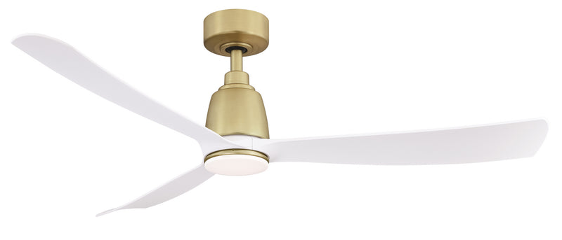 Fanimation - FPD8534BS - 52"Ceiling Fan - Kute 52 - Brushed Satin Brass