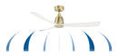 52"Ceiling Fan<br /><span style="color:#4AB0CE;">Entrega: 4-10 dias en USA</span><br /><span style="color:#4AB0CE;font-size:60%;">PREGUNTE POR ENTREGA EN PANAMA</span><br />Collection: Kute 52<br />Finish: Brushed Satin Brass