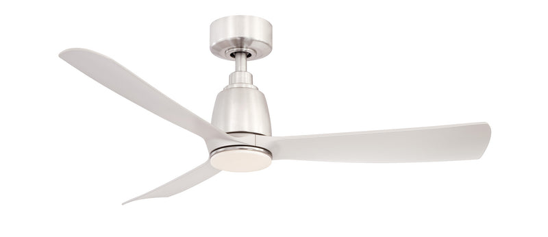 Fanimation - FPD8547BN - 44"Ceiling Fan - Kute 44 - Brushed Nickel