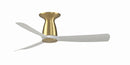 Fanimation - FPD8547BS - 44"Ceiling Fan - Kute 44 - Brushed Satin Brass