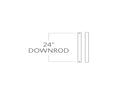 Visual Comfort Fan - DR24BZ - Downrod - Universal - Bronze