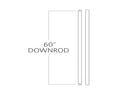 Visual Comfort Fan - DR60BZ - Downrod - Universal - Bronze