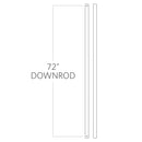 Visual Comfort Fan - DR72CH - Downrod - Universal Downrod - Chrome