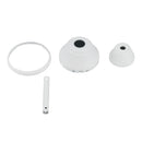 Visual Comfort Fan - MCFKLED-RZW - Custom Finish Kit - Maverick - Matte White