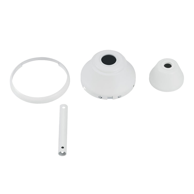 Visual Comfort Fan - MCFKLED-RZW - Custom Finish Kit - Maverick - Matte White
