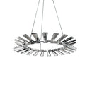 LED Chandelier<br /><span style="color:#4AB0CE;">Entrega: 4-10 dias en USA</span><br /><span style="color:#4AB0CE;font-size:60%;">PREGUNTE POR ENTREGA EN PANAMA</span><br />Collection: Wedge<br />Finish: Polished Chrome