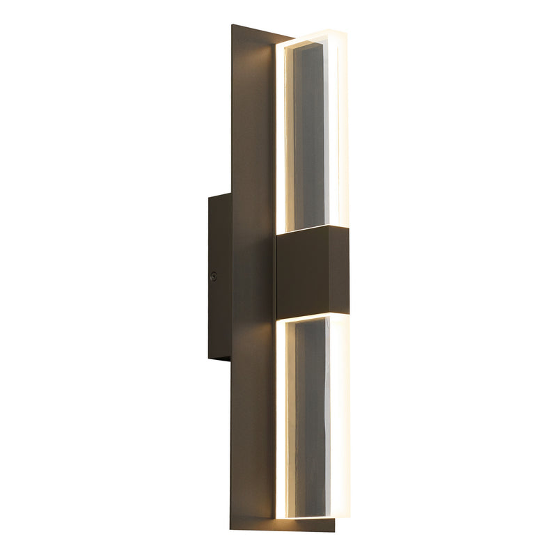 Visual Comfort Modern - 700OWLYT82718DZUNVSLFSP - LED Outdoor Wall Lantern - Lyft - Bronze