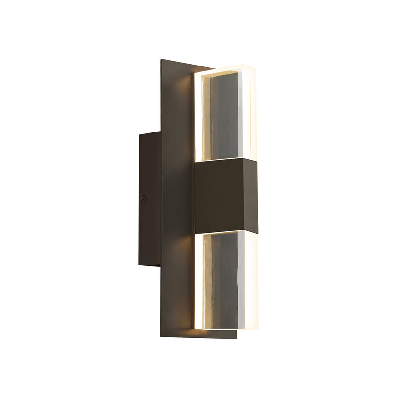Visual Comfort Modern - 700OWLYT84012CZUNVSSP - LED Outdoor Wall Lantern - Lyft - Bronze