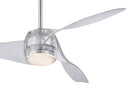 58"Ceiling Fan<br /><span style="color:#4AB0CE;">Entrega: 4-10 dias en USA</span><br /><span style="color:#4AB0CE;font-size:60%;">PREGUNTE POR ENTREGA EN PANAMA</span><br />Collection: Artemis<br />Finish: Brushed Nickel