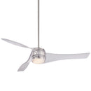 58"Ceiling Fan<br /><span style="color:#4AB0CE;">Entrega: 4-10 dias en USA</span><br /><span style="color:#4AB0CE;font-size:60%;">PREGUNTE POR ENTREGA EN PANAMA</span><br />Collection: Artemis<br />Finish: Brushed Nickel