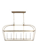 Six Light Chandelier<br /><span style="color:#4AB0CE;">Entrega: 4-10 dias en USA</span><br /><span style="color:#4AB0CE;font-size:60%;">PREGUNTE POR ENTREGA EN PANAMA</span><br />Collection: Stonington<br />Finish: Antique Gild