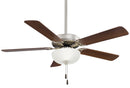 Minka Aire - F448L-BS/DW - 52"Ceiling Fan - Contractor Uni-Pack LED - Brushed Steel