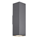 Visual Comfort Modern - 700OWTEG82718NCHDOUNV - LED Outdoor Wall Lantern - Tegel - Charcoal