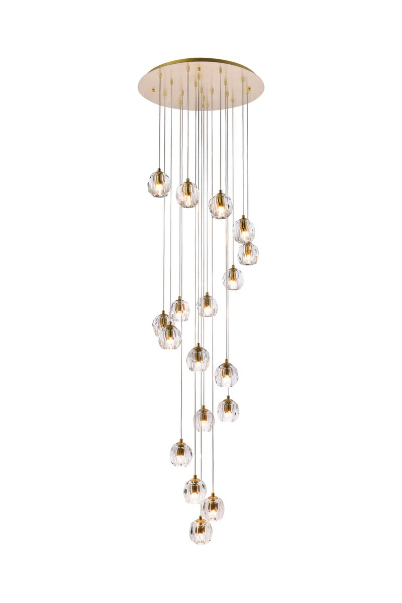 LED Pendant<br /><span style="color:#4AB0CE;">Entrega: 4-10 dias en USA</span><br /><span style="color:#4AB0CE;font-size:60%;">PREGUNTE POR ENTREGA EN PANAMA</span><br />Collection: Eren<br />Finish: Gold
