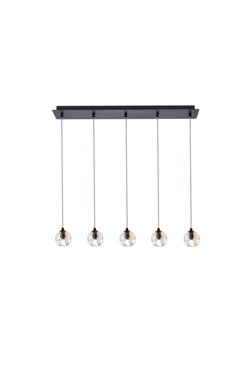 LED Pendant<br /><span style="color:#4AB0CE;">Entrega: 4-10 dias en USA</span><br /><span style="color:#4AB0CE;font-size:60%;">PREGUNTE POR ENTREGA EN PANAMA</span><br />Collection: Eren<br />Finish: Black