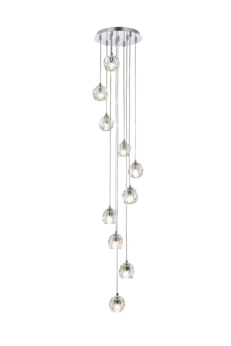 LED Pendant<br /><span style="color:#4AB0CE;">Entrega: 4-10 dias en USA</span><br /><span style="color:#4AB0CE;font-size:60%;">PREGUNTE POR ENTREGA EN PANAMA</span><br />Collection: Eren<br />Finish: Chrome