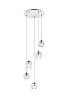 LED Pendant<br /><span style="color:#4AB0CE;">Entrega: 4-10 dias en USA</span><br /><span style="color:#4AB0CE;font-size:60%;">PREGUNTE POR ENTREGA EN PANAMA</span><br />Collection: Eren<br />Finish: Chrome