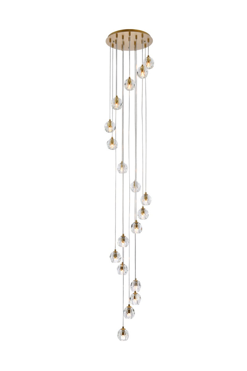 LED Pendant<br /><span style="color:#4AB0CE;">Entrega: 4-10 dias en USA</span><br /><span style="color:#4AB0CE;font-size:60%;">PREGUNTE POR ENTREGA EN PANAMA</span><br />Collection: Eren<br />Finish: Gold