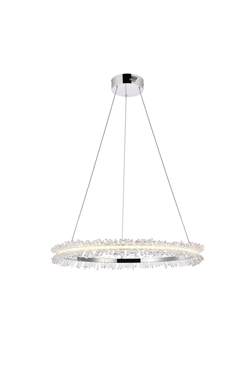 LED Pendant<br /><span style="color:#4AB0CE;">Entrega: 16-17 semanas en USA</span><br /><span style="color:#4AB0CE;font-size:60%;">PREGUNTE POR ENTREGA EN PANAMA</span><br />Collection: Laurel<br />Finish: Chrome