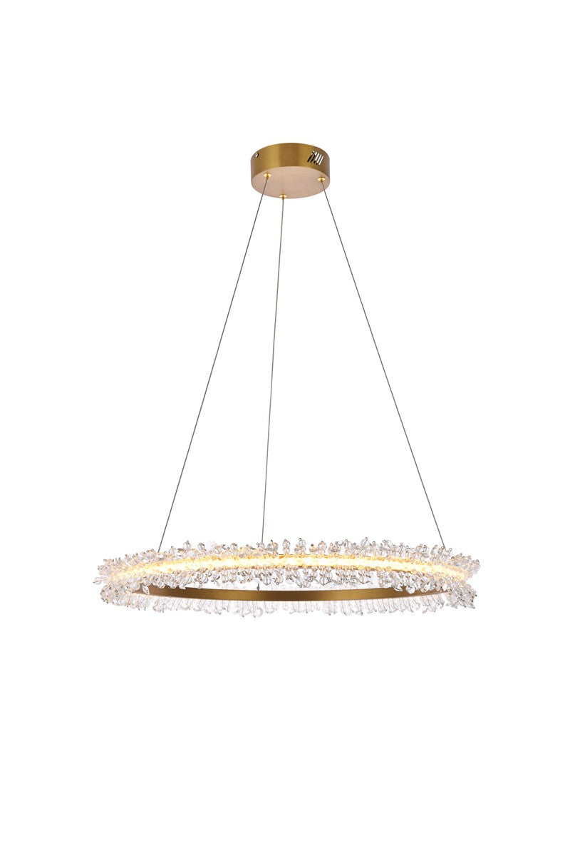 LED Pendant<br /><span style="color:#4AB0CE;">Entrega: 4-10 dias en USA</span><br /><span style="color:#4AB0CE;font-size:60%;">PREGUNTE POR ENTREGA EN PANAMA</span><br />Collection: Laurel<br />Finish: Gold