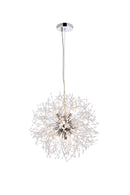 Nine Light Pendant<br /><span style="color:#4AB0CE;">Entrega: 4-10 dias en USA</span><br /><span style="color:#4AB0CE;font-size:60%;">PREGUNTE POR ENTREGA EN PANAMA</span><br />Collection: Solace<br />Finish: Chrome