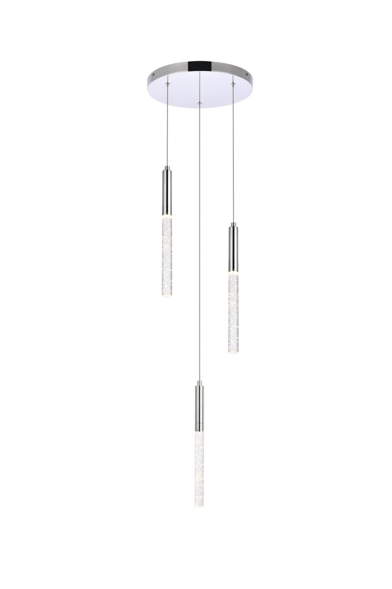 LED Pendant<br /><span style="color:#4AB0CE;">Entrega: 4-10 dias en USA</span><br /><span style="color:#4AB0CE;font-size:60%;">PREGUNTE POR ENTREGA EN PANAMA</span><br />Collection: Ruelle<br />Finish: Chrome