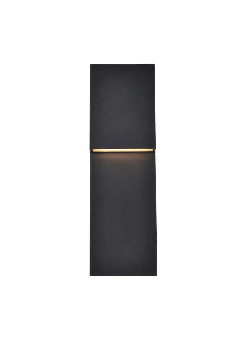 LED Outdoor Wall Lamp<br /><span style="color:#4AB0CE;">Entrega: 4-10 dias en USA</span><br /><span style="color:#4AB0CE;font-size:60%;">PREGUNTE POR ENTREGA EN PANAMA</span><br />Collection: Raine<br />Finish: Black